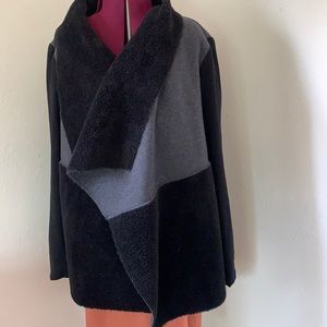 Splendid cozy fleece blend wrap